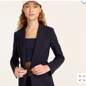 J. Crew Bi-Stretch Italian Wool Blazer - 0